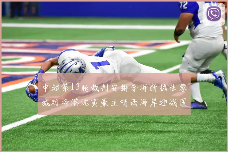 中超第13轮裁判安排李海新执法蓉城对海港沈寅豪主哨西海岸迎战国安